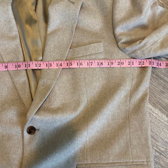 Lord & Taylor 100% Cashmere Blazer Jacket Size 44 - Picture 9 of 10